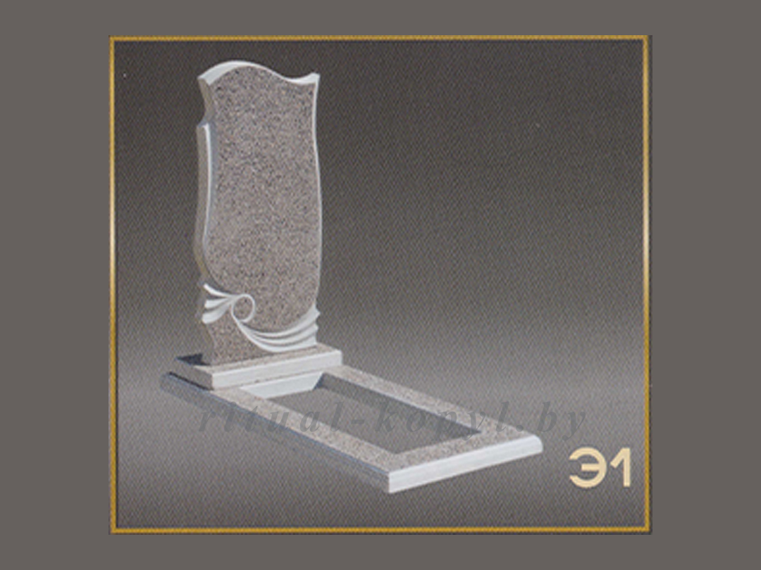 Бюджетный памятник из гранитно-мраморной крошки